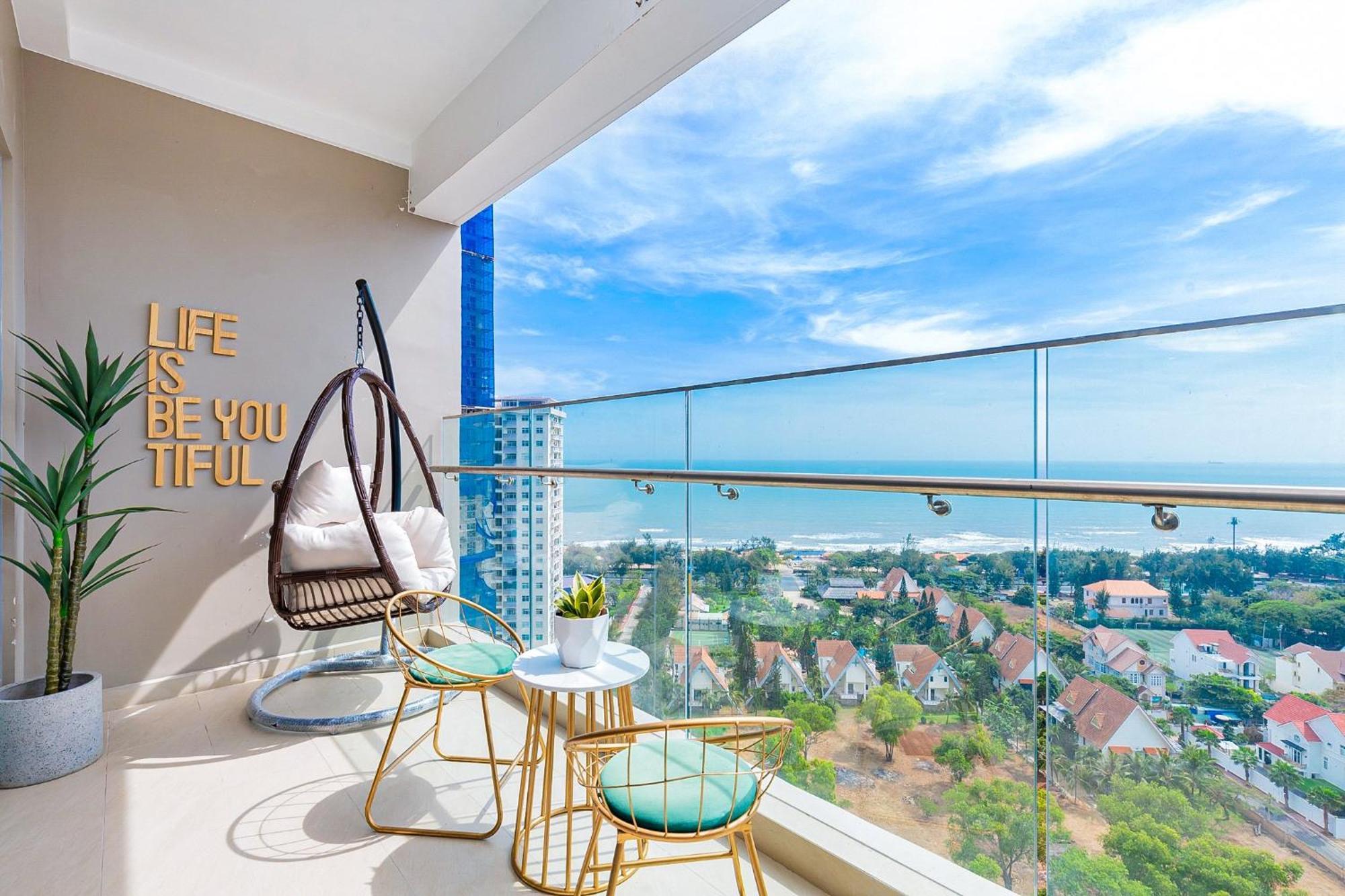 The Song Apartment - Cho Nghi Cao Cap Dat Chuan 5 Sao Vung Tau Eksteriør bilde